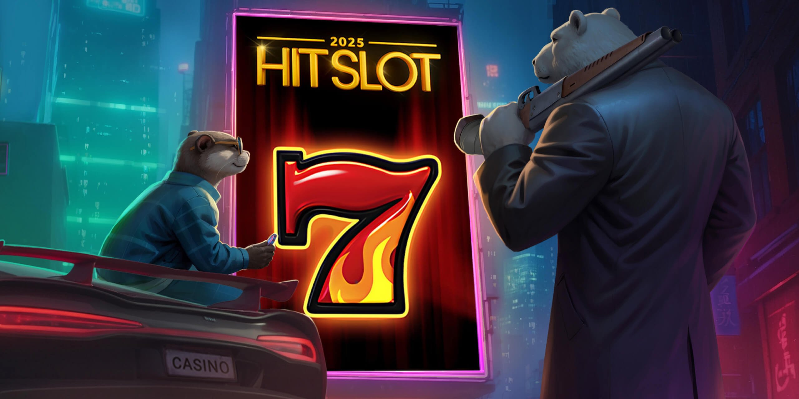Collage aus Spielautomaten, Jackpots, Roulette und Blackjack Screenshots